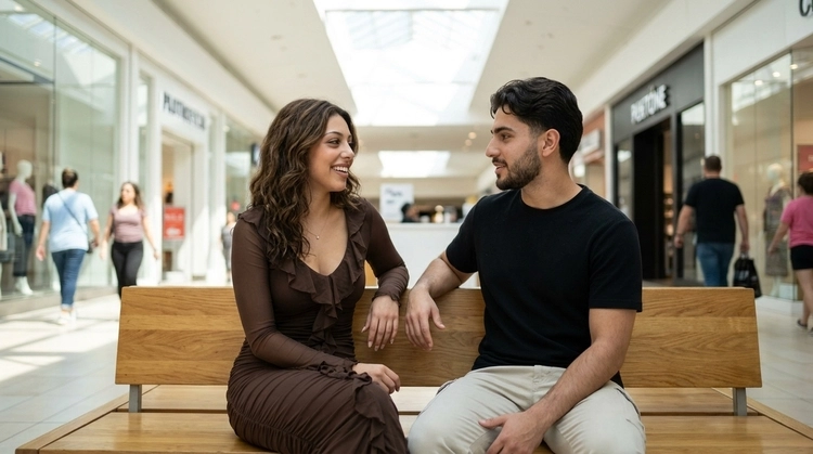 Hyper-Realistic Mall Shoot | AI Prompt for Couples