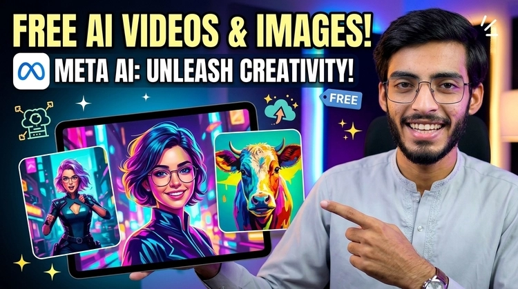 How to Generate Free AI Videos & Images with Meta AI