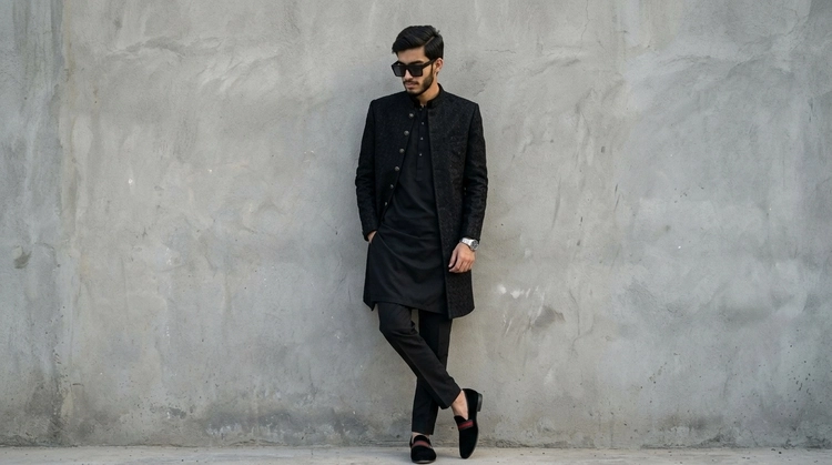 High-End Desi Fashion | AI Prompt for Boys