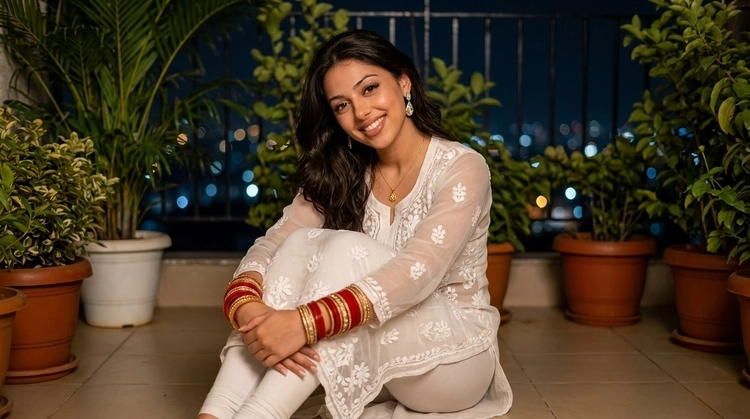 Traditional Kurti Portrait | AI Prompt for Girls